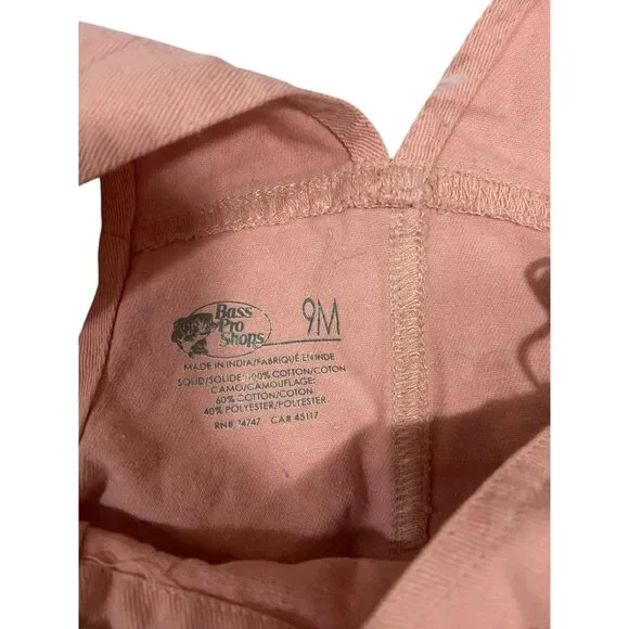 Bass Pro Shops Outdoors Girls Camo Overall Dress 9 Months - Picture 3 of 3